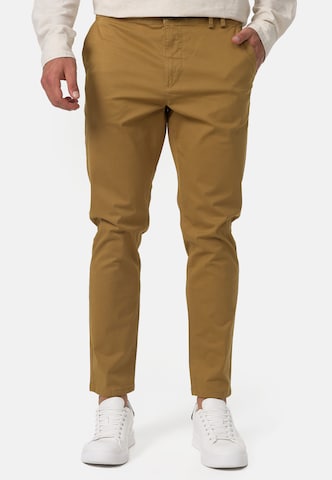 INDICODE JEANS Regular Pants 'Tory' in Beige: front