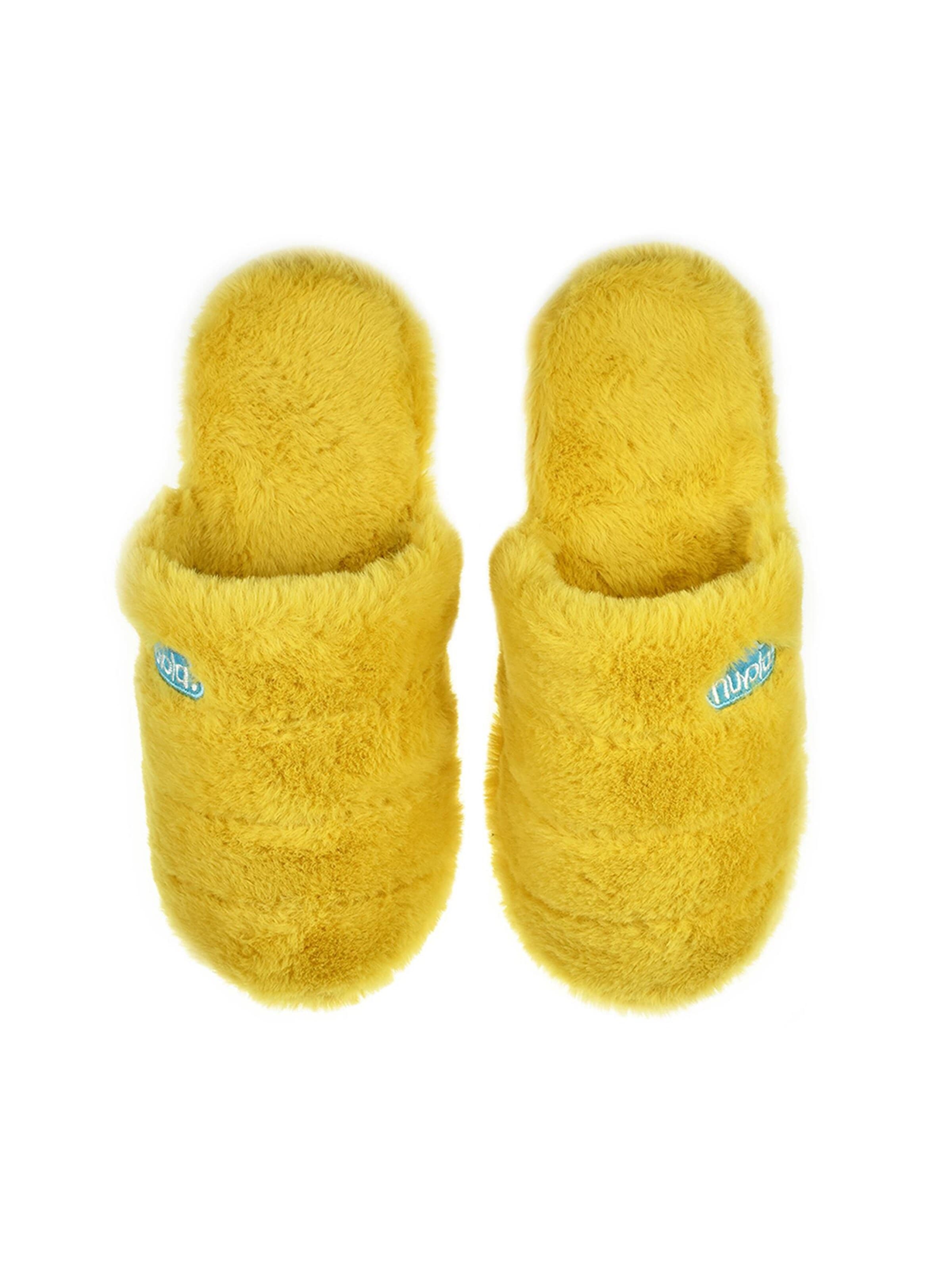 Nuvola. Slipper 'Zueco Bee' in Yellow