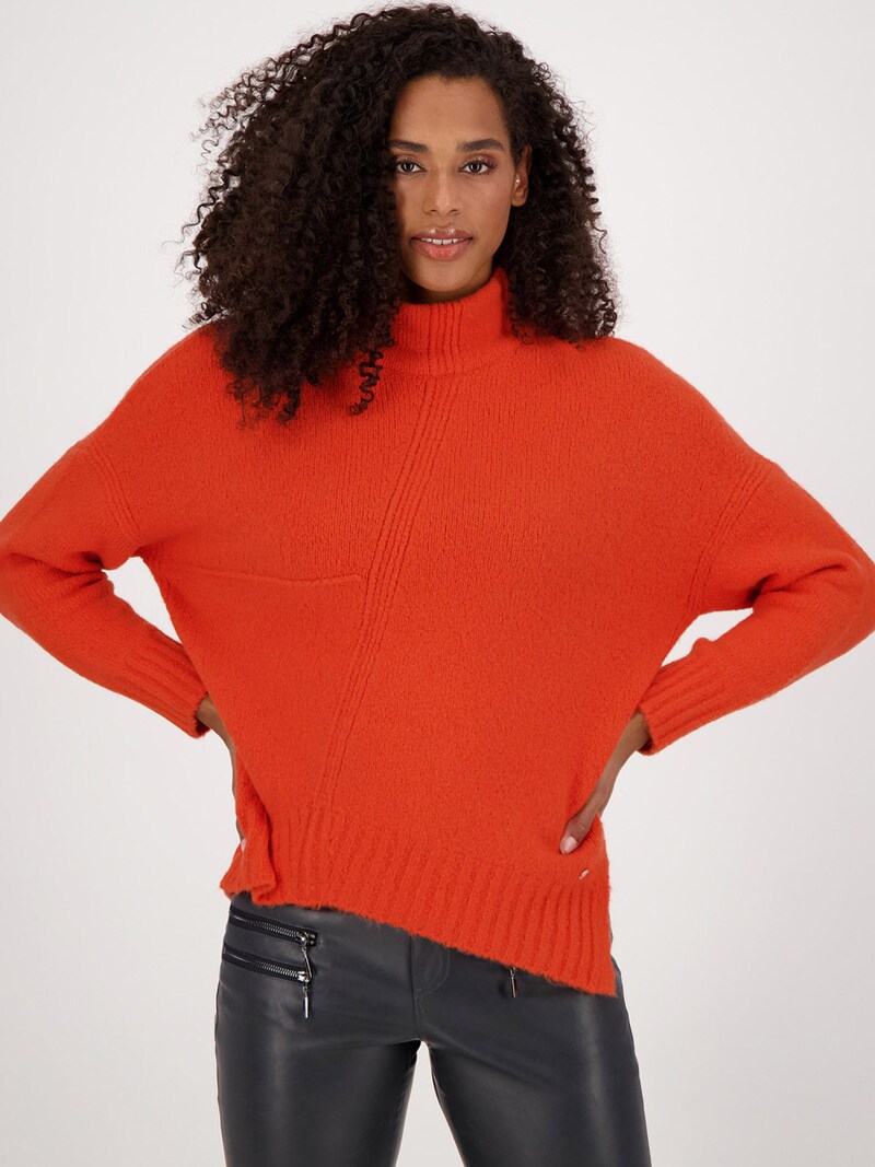Sweaters & Knitwear monari Fine-knit sweaters Dark Orange