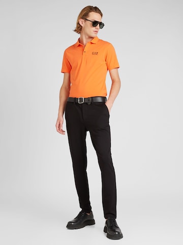 EA7 Emporio Armani Shirt in Oranje