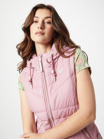 Ragwear Weste 'LUCINDA' in Pink