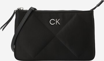 Geantă de umăr de la Calvin Klein pe negru: față