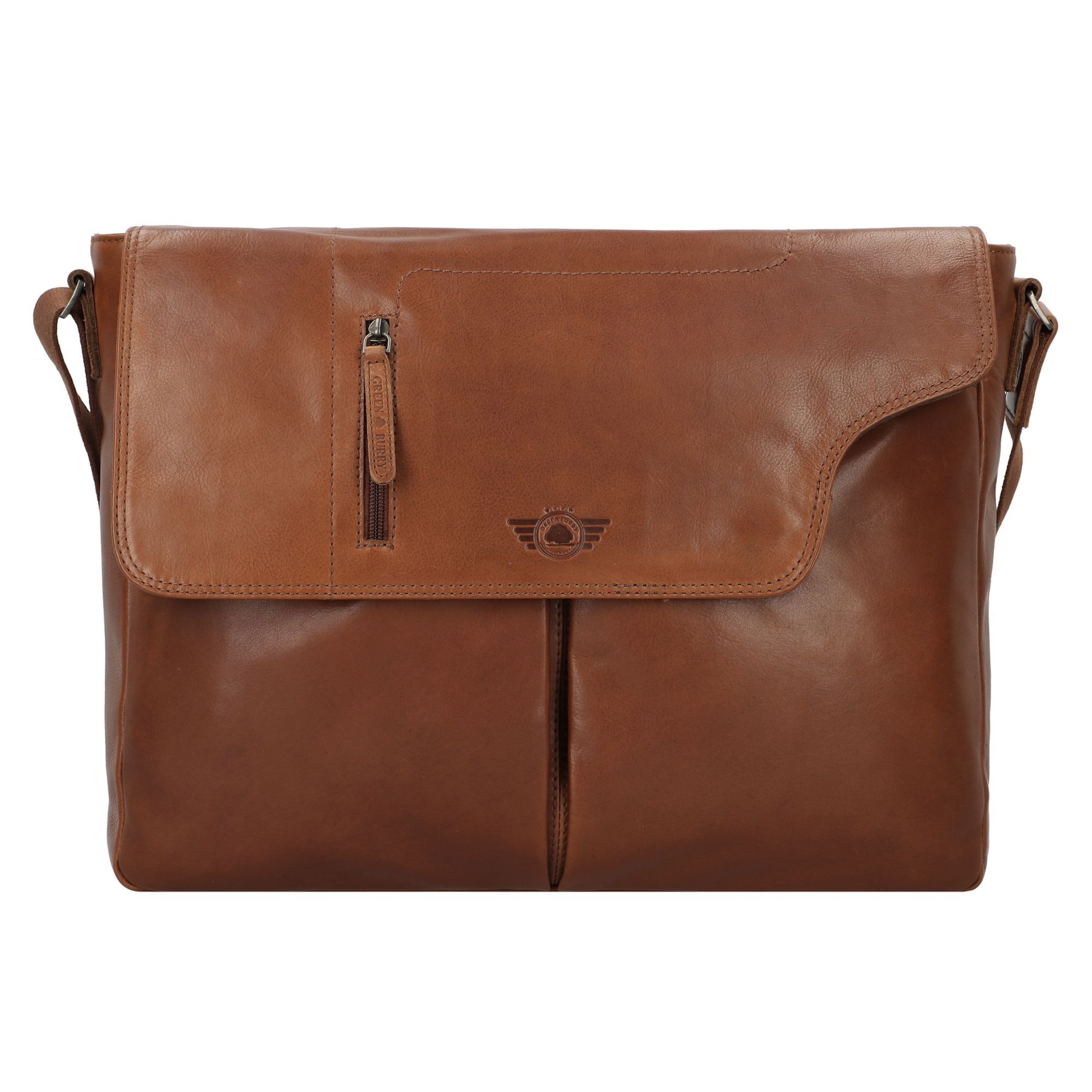 GREENBURRY Messenger in Brown: front