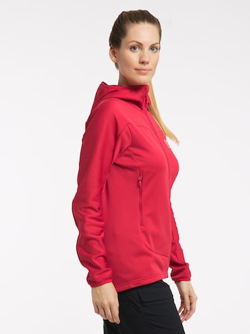 Haglöfs Athletic Fleece Jacket 'Frost' in Red