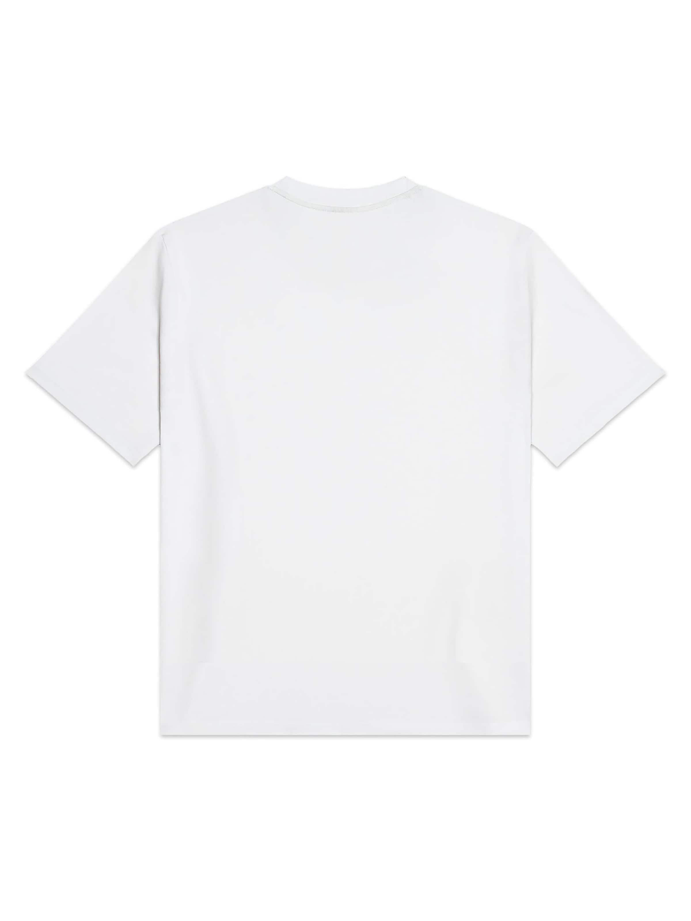 T-Shirt 'SAN GENNARO TEE WHITE' DOLLY NOIRE en blanc