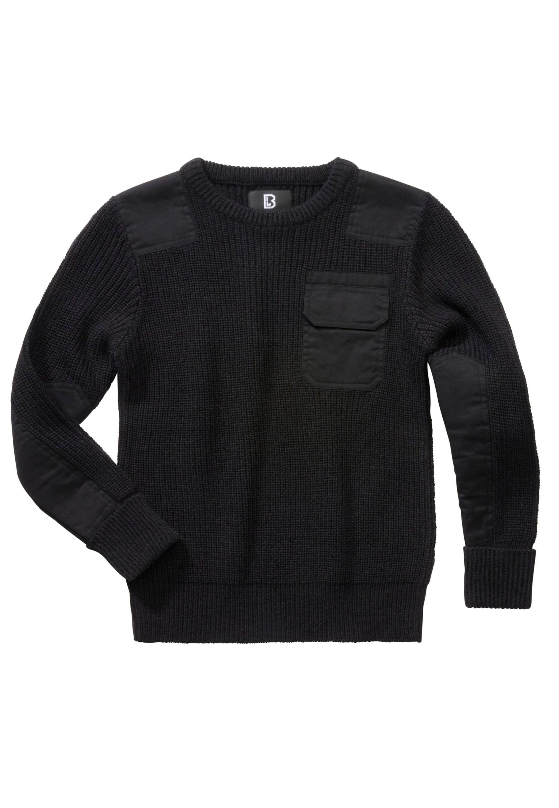Pull-over Brandit en noir : devant