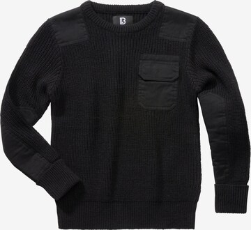 Brandit Sweater in Black: front
