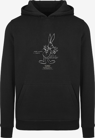 F4NT4STIC Sweatshirt in Schwarz: predná strana