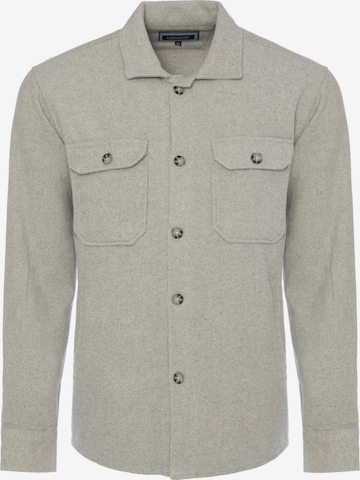 CARISMA Button Up Shirt in Grey: front