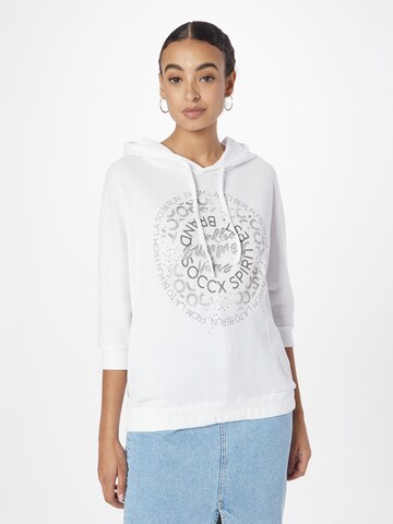 Soccx Sweatshirt in Wit: voorkant