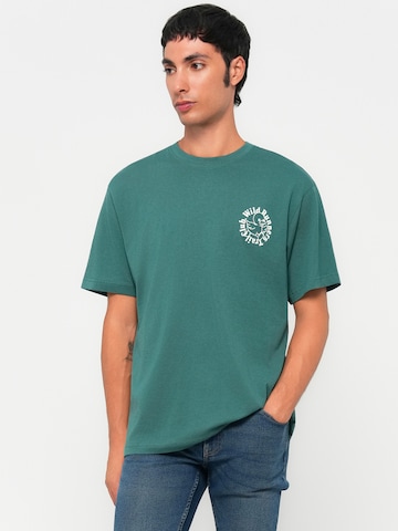 Only & Sons Футболка 'ONSFREDDIE CLUB' в Зеленый