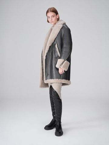 VESPUCCI BY VSP Winter Coat 'Eleonore' in Grey