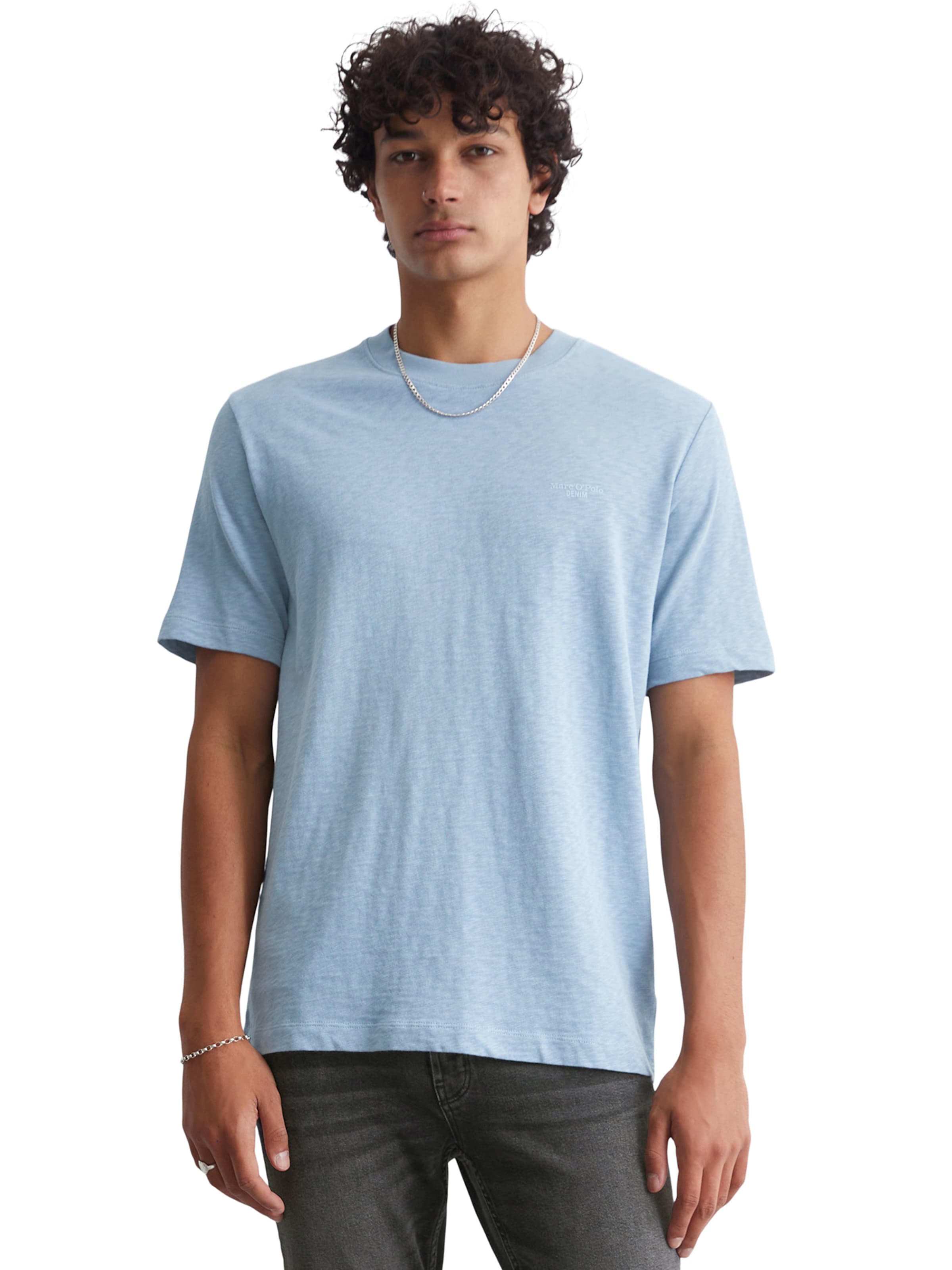 T-Shirt Marc O'Polo DENIM en bleu : devant