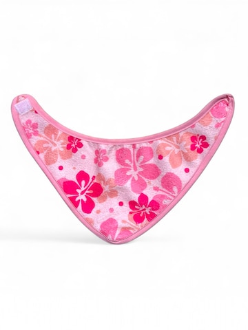 Kahuna Kids Bib 'Dribble' in Pink: front