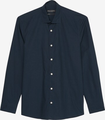 Coupe regular Chemise business Marc O'Polo en bleu : devant