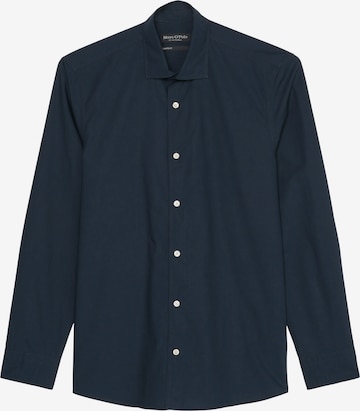 Marc O'Polo - Regular Fit Camisa clássica em azul: frente