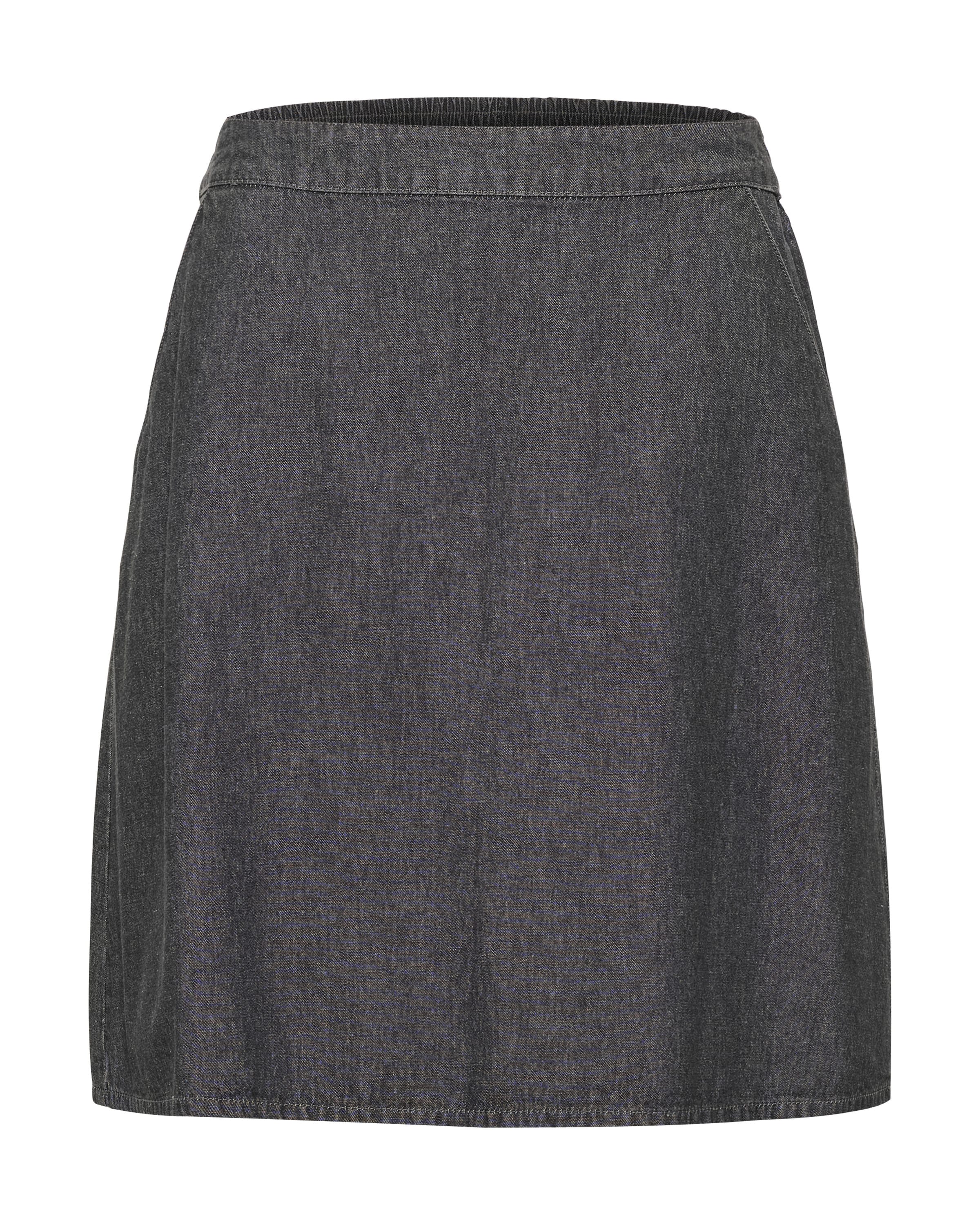 Kaffe Rock 'Alice' in Grau: Vorderseite