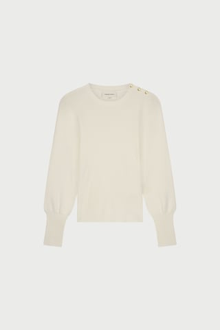 Pull-over Fabienne Chapot en beige : devant