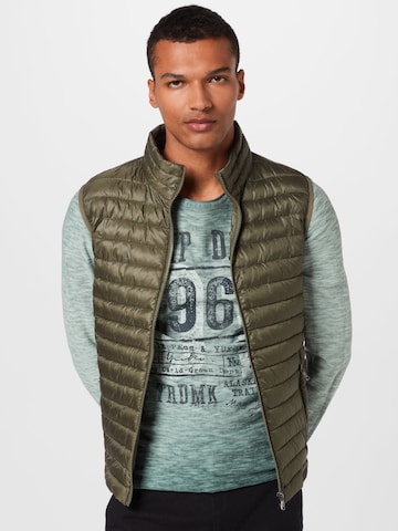 Canadian Classics Vest in Green: front