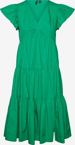 VERO MODA Платье 'Jarlotte' в Зеленый: спереди