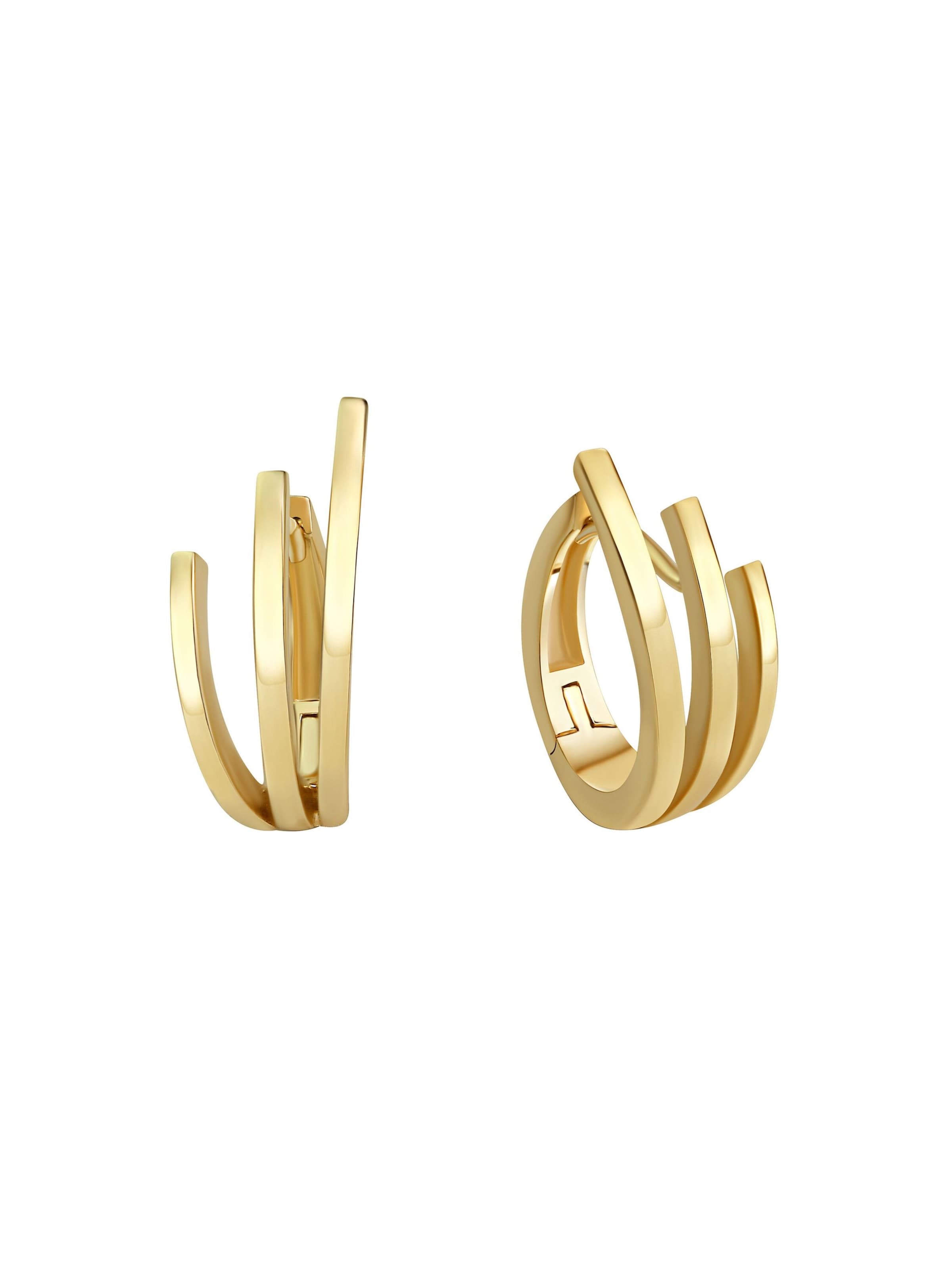 CELESTA Earrings in Yellow: front