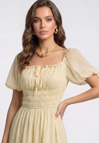 faina - Vestido en verde
