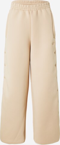 Loosefit Pantaloni 'Spacer With Binding Details' di ADIDAS ORIGINALS in beige: frontale