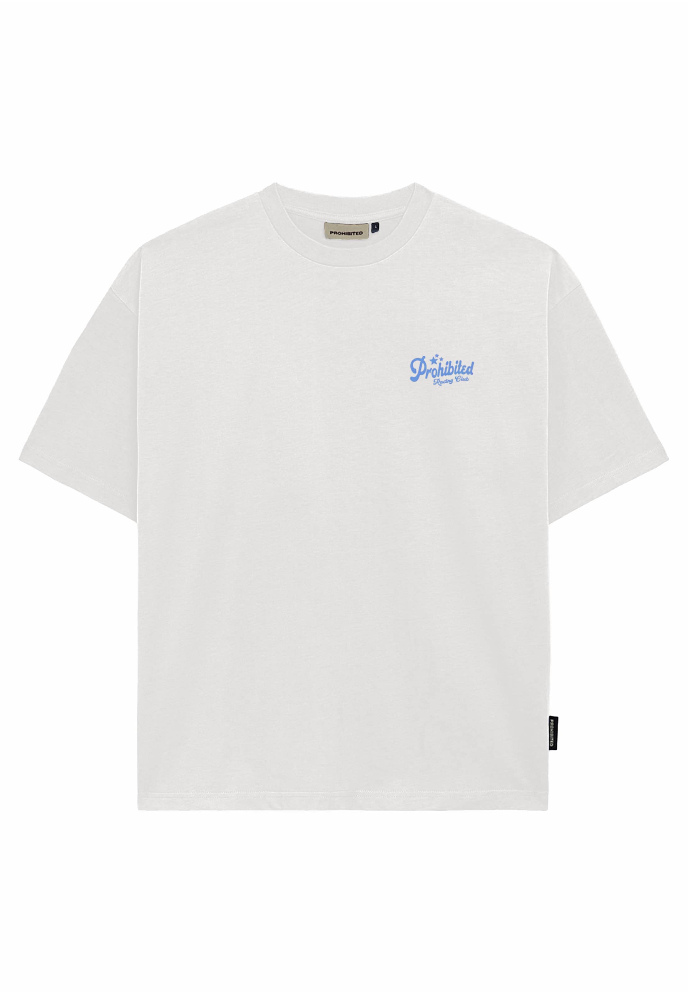 Prohibited - Camiseta 'Tuning Club' en azul: frente