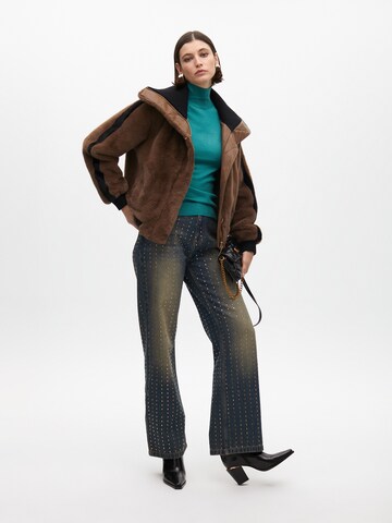 Lola CasademuntPrijelazna jakna - smeđa boja