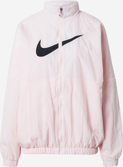 Nike Sportswear Jacke in pastellpink / schwarz, Produktansicht