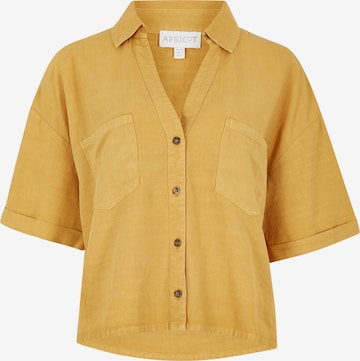 Apricot Blouse in Yellow: front