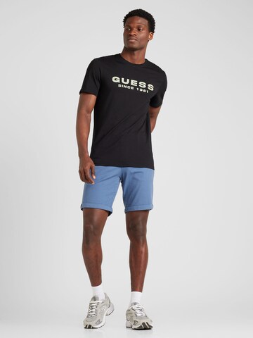 JACK & JONES Štandardný strih Chino nohavice 'JPSTFury' - Modrá