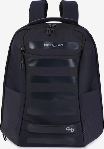 Hedgren Backpack 'Comby' in Blue: front