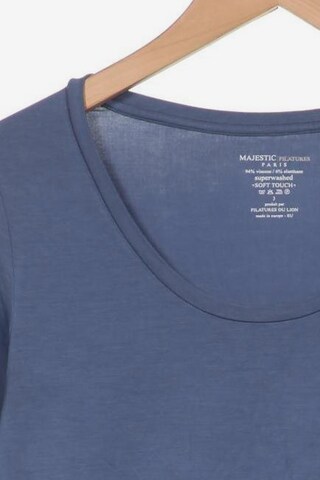 Majestic Filatures Top & Shirt in S in Blue