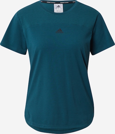 ADIDAS PERFORMANCE T-shirt fonctionnel 'Aeroready' en pétrole, Vue avec produit