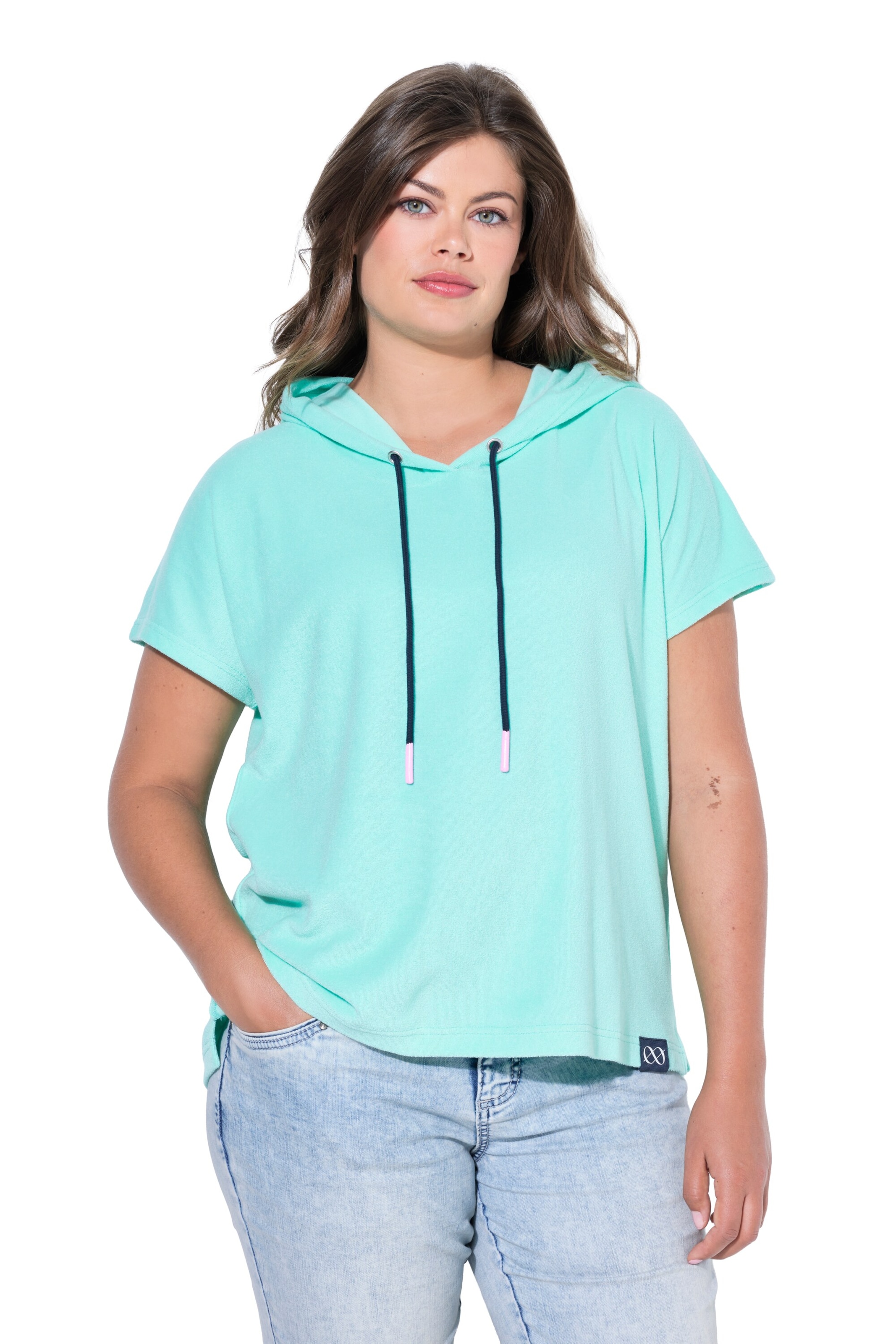 LAURASØN Sweatshirt in Blauw: voorkant