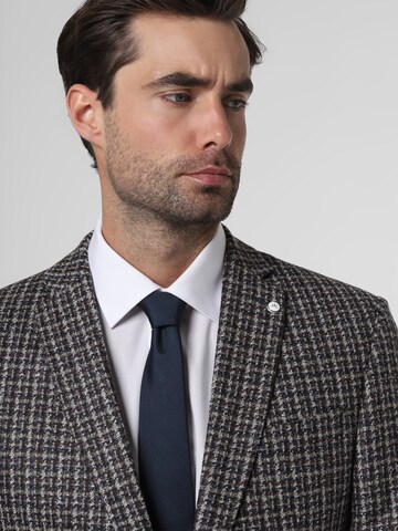 Andrew James Regular fit Suit Jacket 'Brayden' in Brown