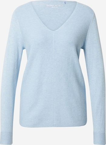 GERRY WEBER Sweater in Blue: front