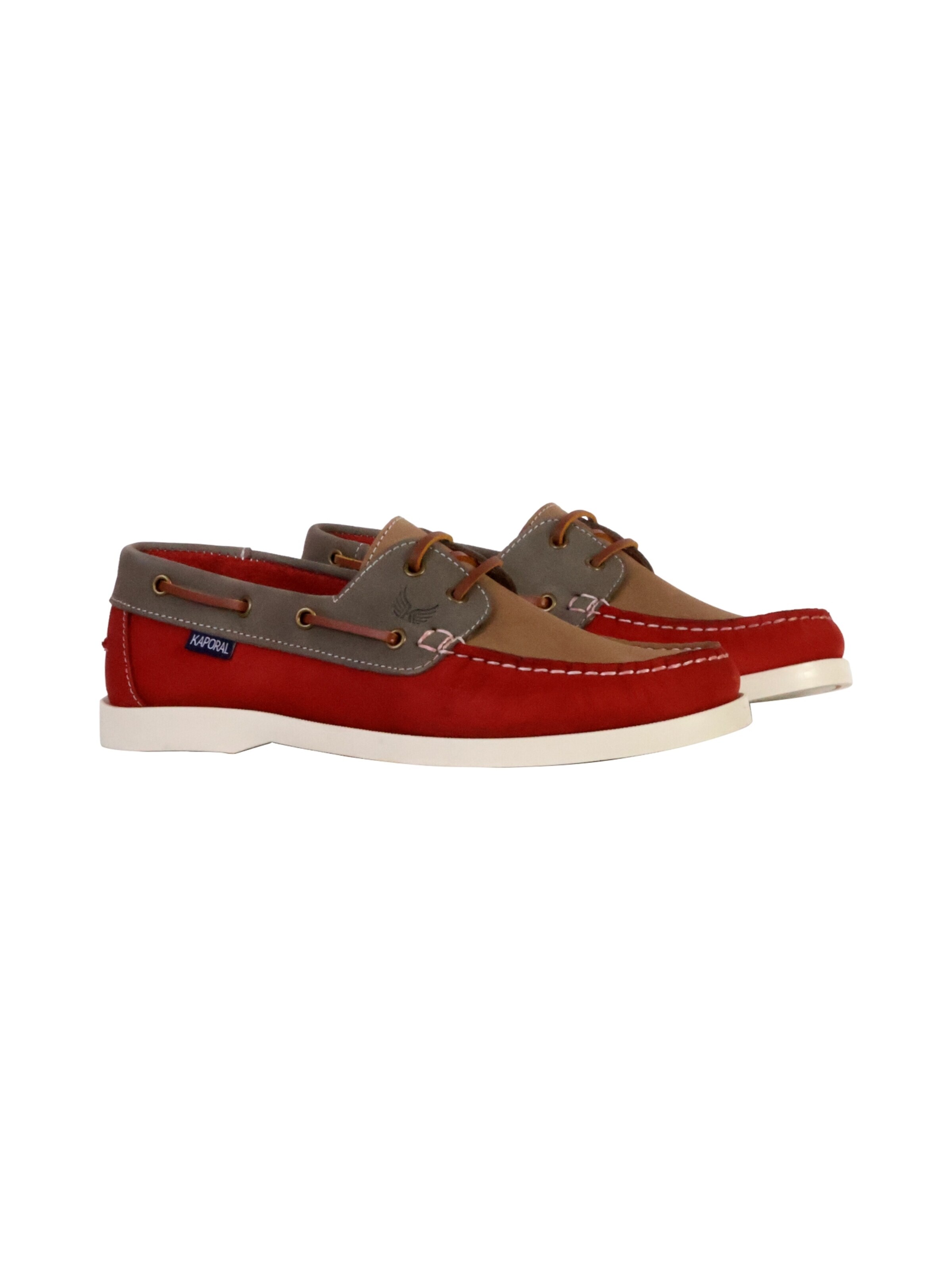 Kaporal - Zapatillas 'Fably-Ledermokassin' en rojo