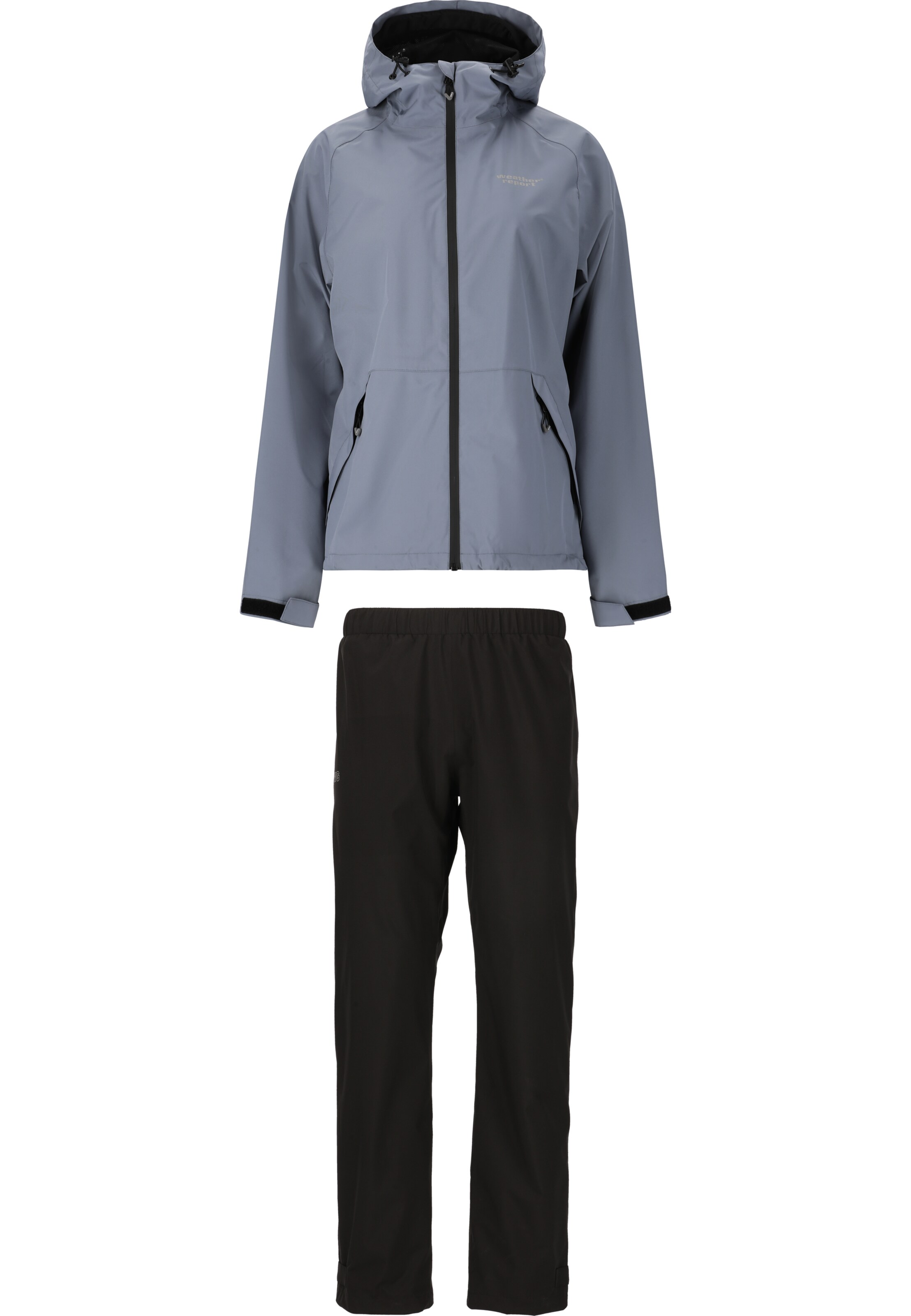 Weather Report Weatherproof jacket 'Gust' in Grey: front