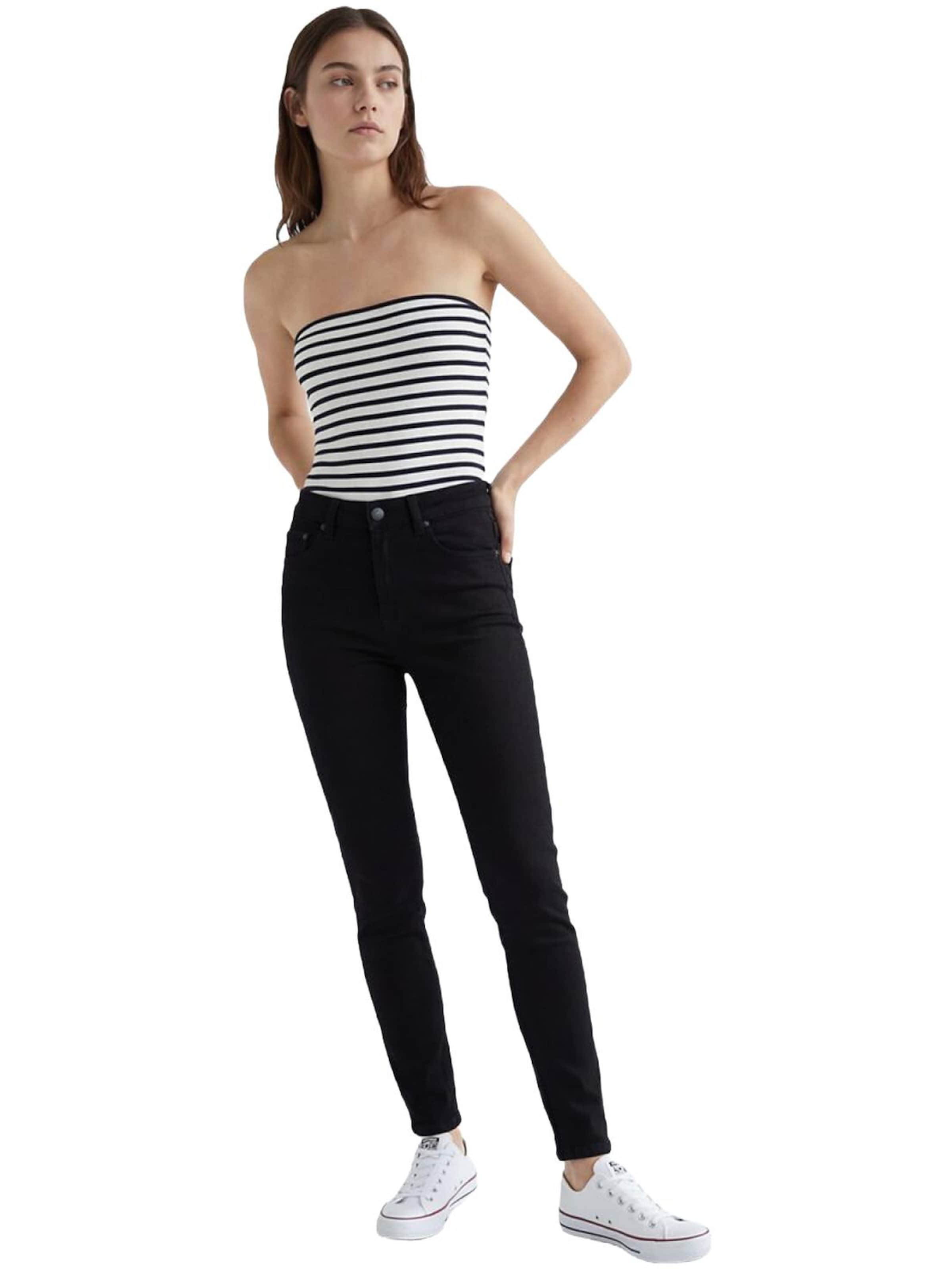 LTB Jeans - Skinny Vaquero 'LTB Jeans Damen Tanya X Skinny Leg Mid Waist Jeanshose' en negro