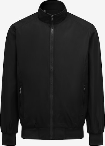 YOUTHUP Between-Season Jacket 'Tragekomfort' in Black: front