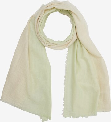 COMMA Scarf in Green: front