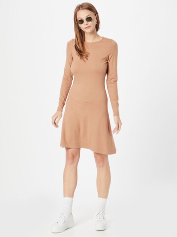 ONLY Knitted dress 'NEW DALLAS' in Beige