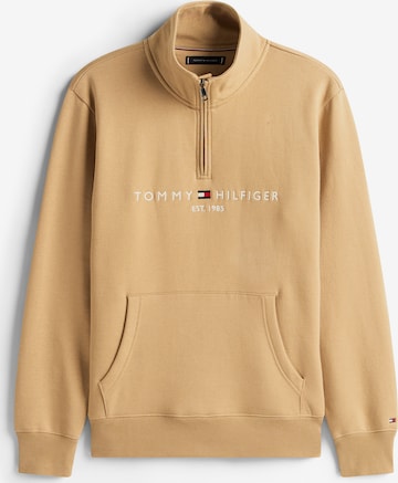 geltona TOMMY HILFIGER Megztinis be užsegimo: priekis