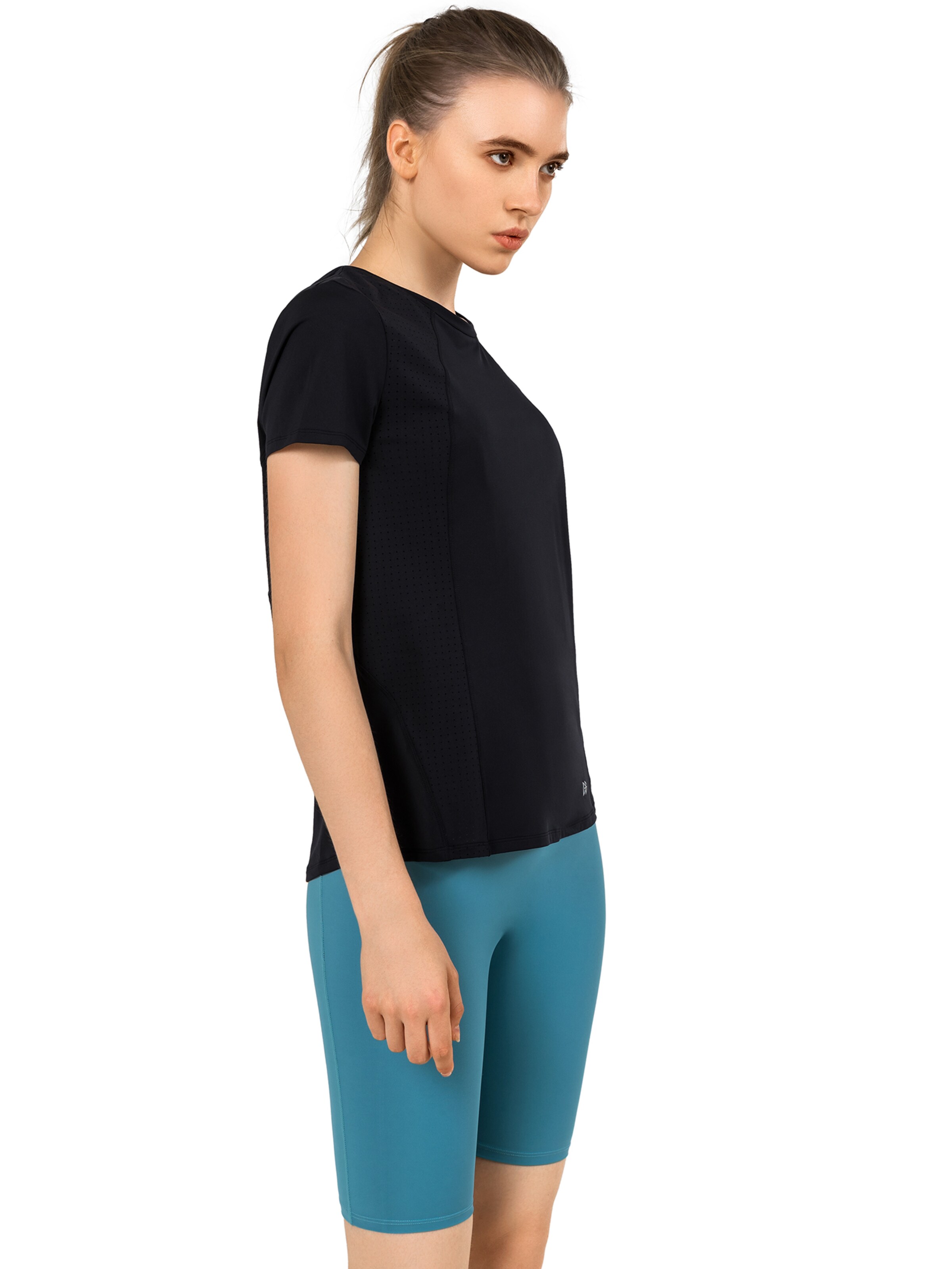 Yvette Shirt 'Alice' in Black