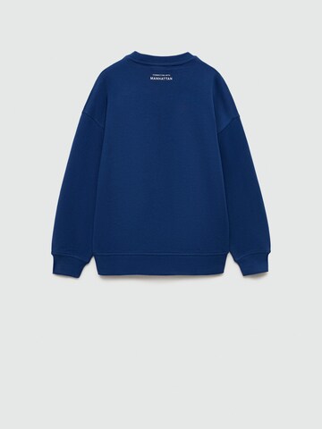 MANGO KIDS Sweatshirt 'BERTO' in Blue