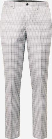 Regular Pantalon à plis 'FRANCO' JACK & JONES en gris : devant