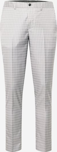JACK & JONES Pleated Pants 'FRANCO' in Light grey / Black / White, Item view