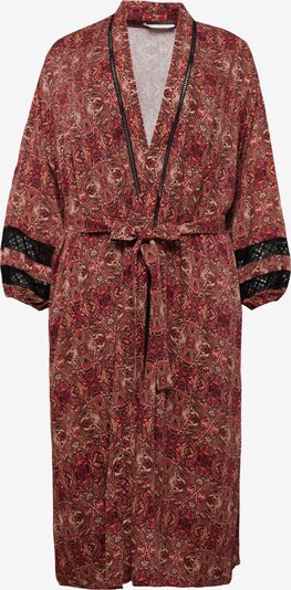 Guido Maria Kretschmer Curvy Kimono 'Halina ' en mélange de couleurs / rouge, Vue avec produit